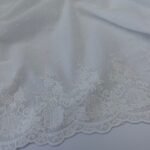 Plumeti Bordado Barra - Off White