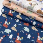 Popeline Sweet - Azul Jeans