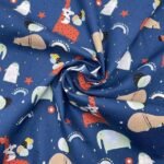 Popeline Sweet - Azul Jeans