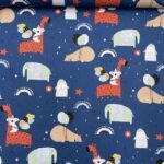 Popeline Sweet - Azul Jeans