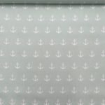 Popeline Âncoras - Verde Menta