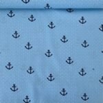 Popeline Baby Marine - Azul