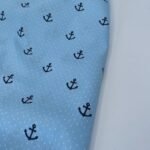 Popeline Baby Marine - Azul