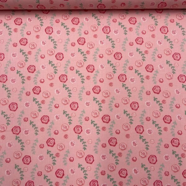 Popeline Bai Rose - Rosa