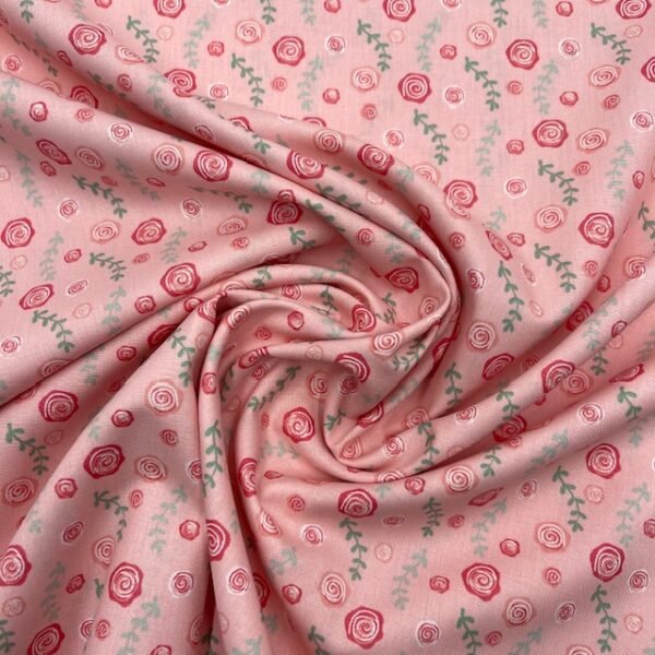 Popeline Bai Rose - Rosa