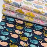 Popeline Baleia - Cinzento