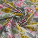 Popeline Baleia - Cinzento