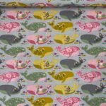 Popeline Baleia - Cinzento