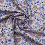 Popeline Beauty Flowers - Lilás