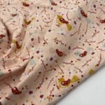 Popeline Bird - Salmão