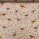 Popeline Bird - Salmão