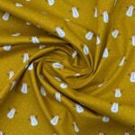 Popeline Boneco de Neve - Amarelo