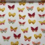 Popeline Butterfly - Branco