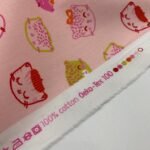 Popeline Chic Cats - Rosa