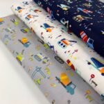 Popeline Construção - Cinzento