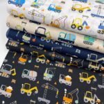 Popeline Construção - Preto