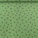 Popeline Corações - Verde