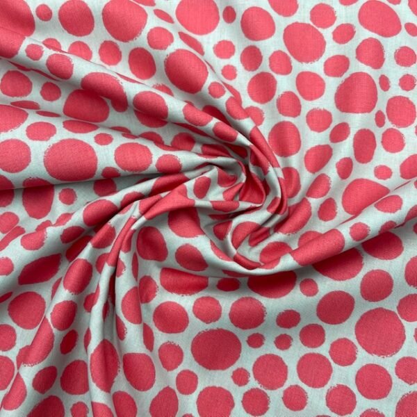 Popeline Dots - Rosa