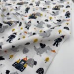 Popeline Dragão - Branco