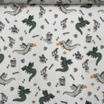 Popeline Dragão - Branco