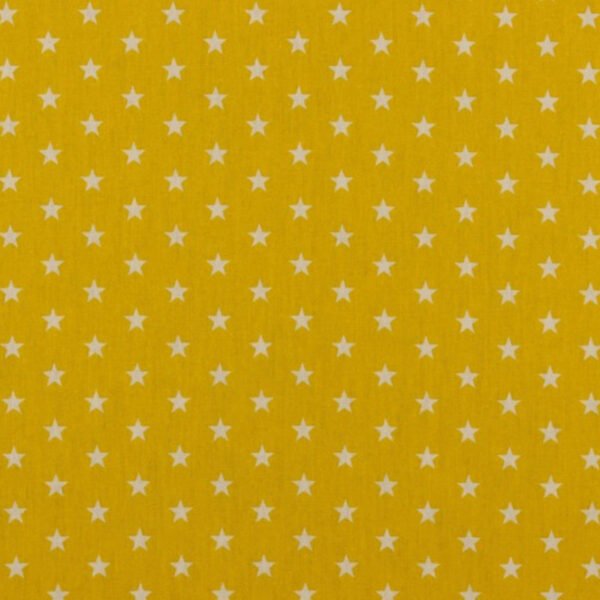 Popeline Estrelas - Amarelo