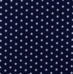 Popeline Estrelas - Azul Marinho