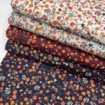 Popeline Floral - Azul