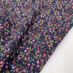 Popeline Flower - Azul