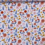 Popeline Flower - Branco