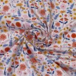 Popeline Flower - Branco