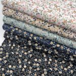 Popeline Flower - Preto