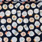 Popeline Globo de Neve - Azul