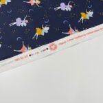 Popeline Gots Ballet - Azul Marinho