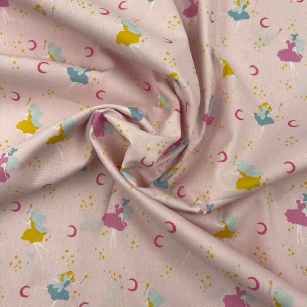 Popeline Gots Ballet - Rosa Claro