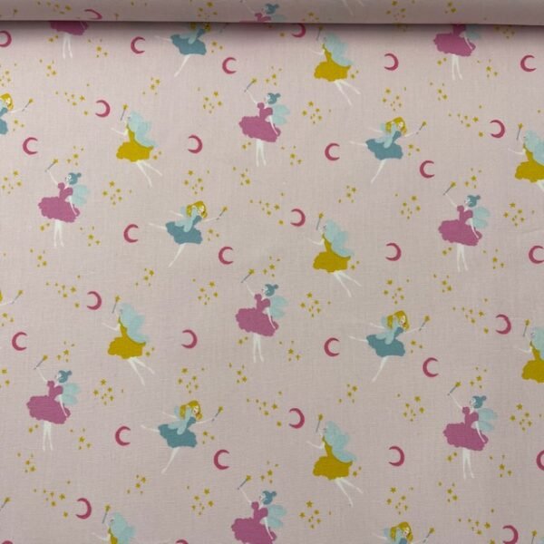 Popeline Gots Ballet - Rosa Claro