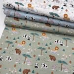 Popeline Jungle - Branco