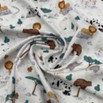 Popeline Jungle - Branco