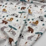 Popeline Jungle - Branco