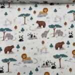 Popeline Jungle - Branco