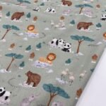 Popeline Jungle - Verde