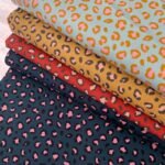 Popeline Leopardo - Verde