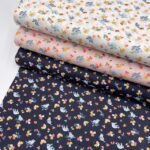 Popeline Little Bird - Rosa