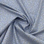 Popeline Little Dots - Azul