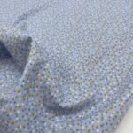 Popeline Little Dots - Azul