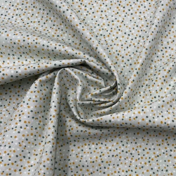 Popeline Little Dots - Verde