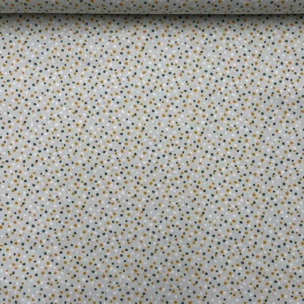 Popeline Little Dots - Verde