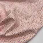 Popeline Little Flower - Rosa Claro