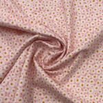 Popeline Little Flower - Rosa Claro