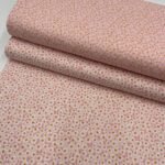 Popeline Little Flower - Rosa Claro