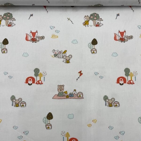 Popeline Lunch - Branco